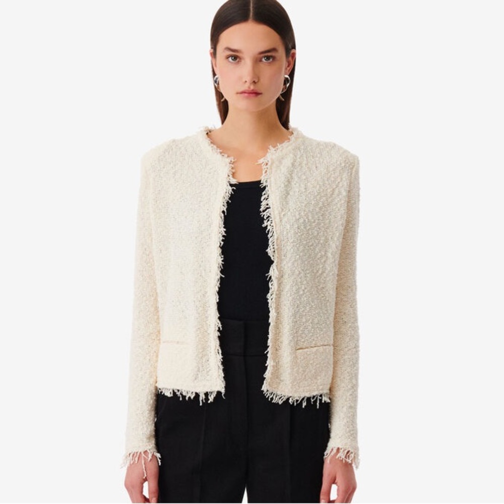 IRO cream blazer